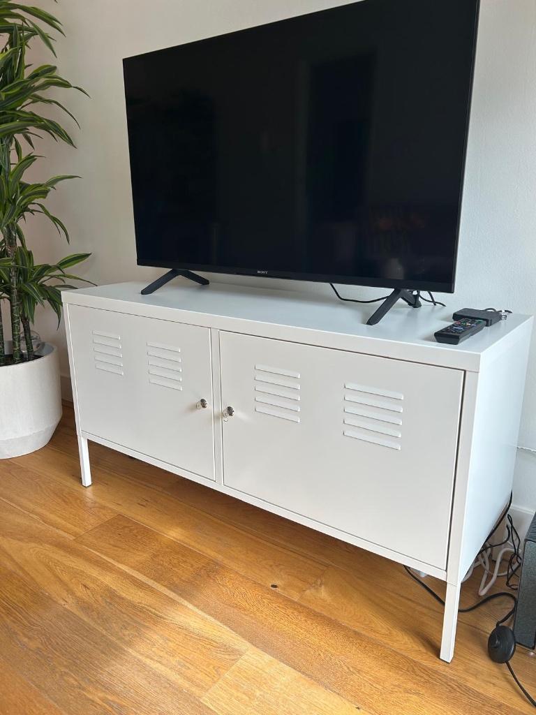 Dressoir / opbergkast wit, Ophalen, Zo goed als nieuw, Industrieel