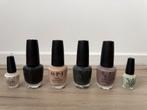 6x flesjes nagellak OPI, Ophalen of Verzenden, Zo goed als nieuw, Handen en Nagels, Make-up