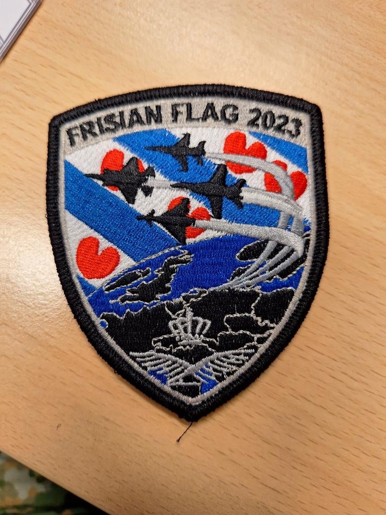 Klu embleem, Ophalen of Verzenden, Luchtmacht, Nederland, Embleem of Badge