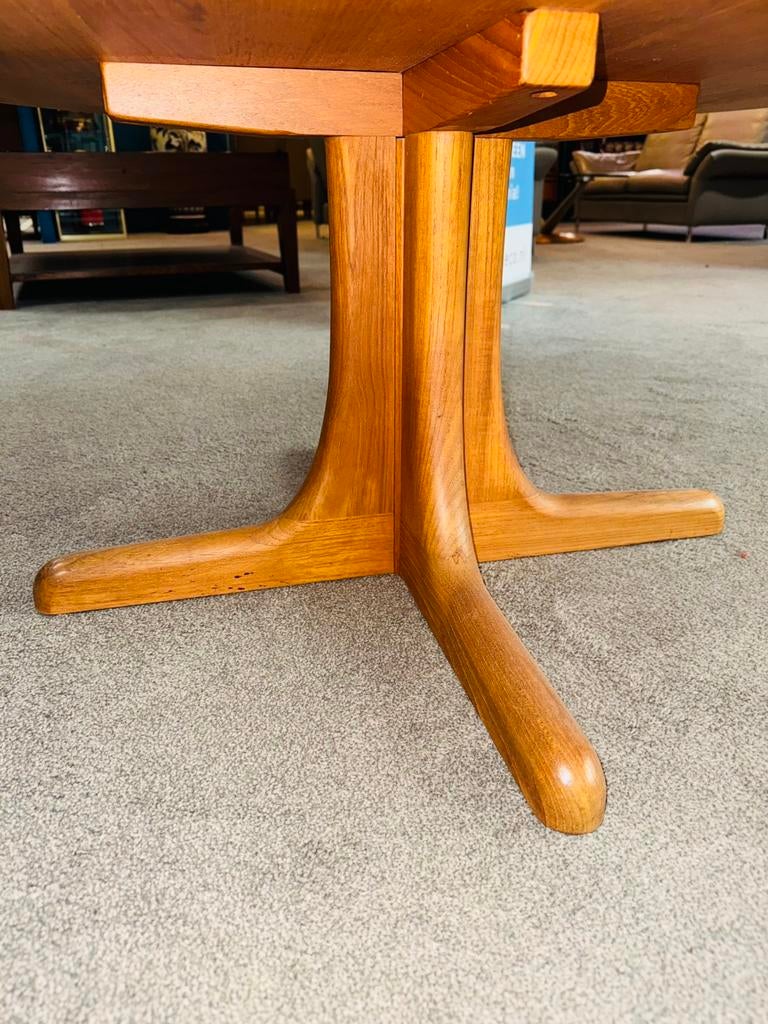 Retro vintage teak salontafel, Ophalen of Verzenden