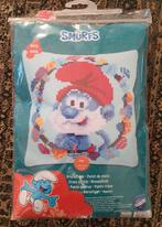vervaco nieuw kussen stramien borduurpakket  - grote smurf, Verzenden, Nieuw, Borduurpakket