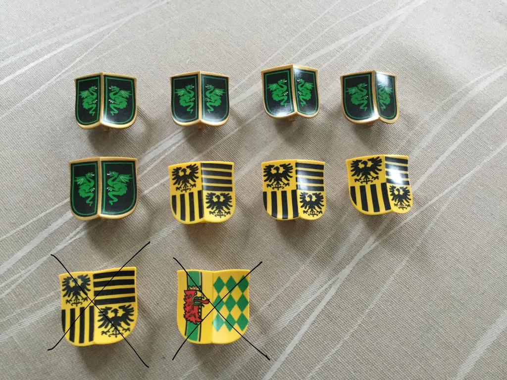 Plymobil schild geel, groen., Kinderen en Baby's, Speelgoed | Playmobil, Ophalen of Verzenden, Zo goed als nieuw