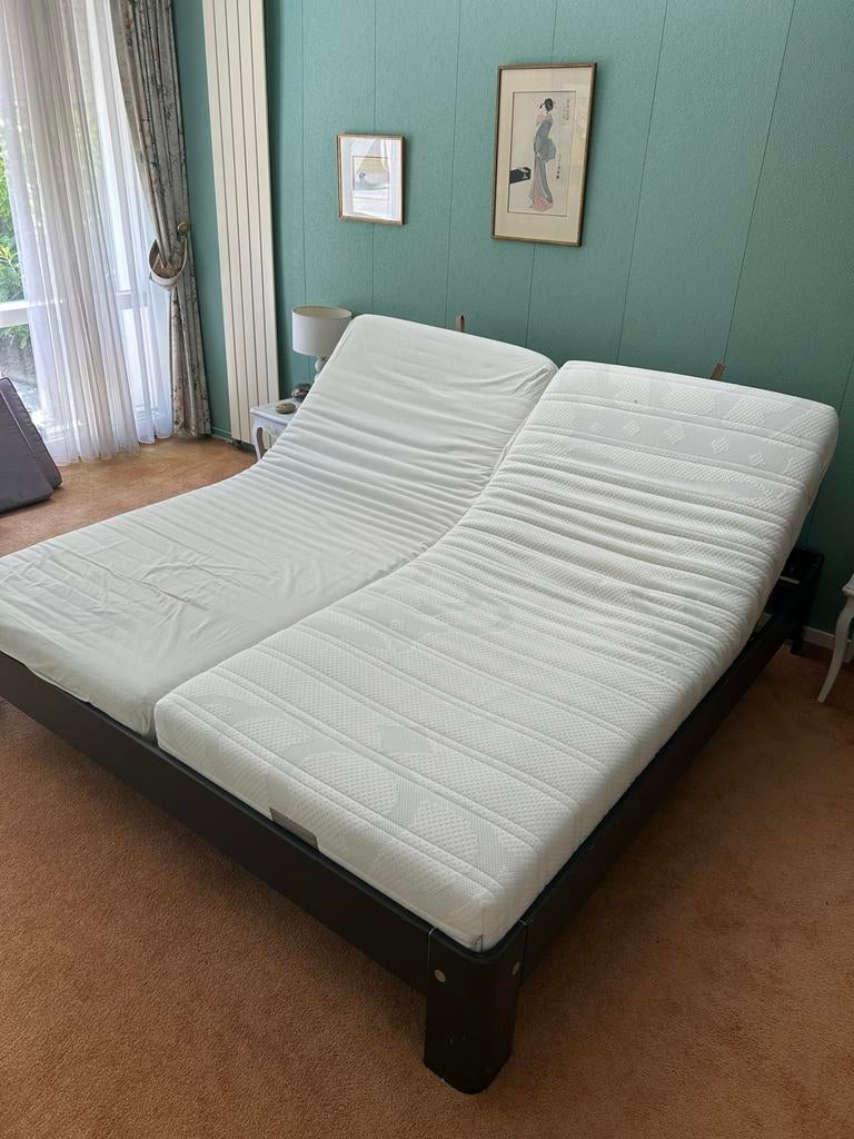 Auping bed, Huis en Inrichting, Ophalen, Gebruikt, Tweepersoons, Bedbodem