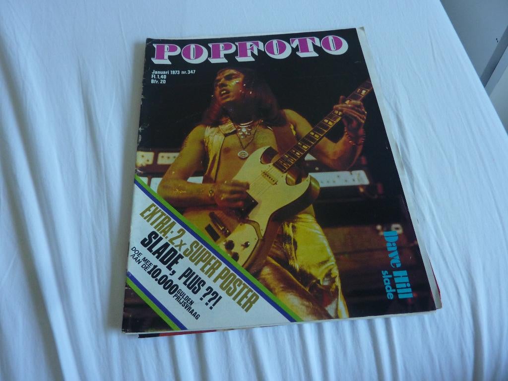 POPFOTO 1973-SLADE-SWEET-D CASSIDY-MOUTH & MCNEAL-ELVIS, Verzamelen, Verzenden, 1960 tot 1980, Tijdschrift