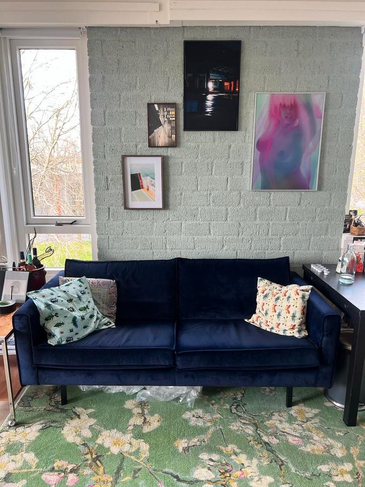 Sissy Boy paarse The Dutchess 2,5-persoons zitbank, Huis en Inrichting, Banken | Sofa's en Chaises Longues, Zo goed als nieuw