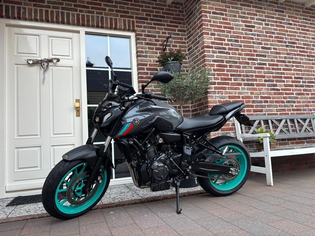 YAMAHA MT-07 yamaha mt07 sportuitlaat (bj 2023) 35kw mt-07, Motoren, 2 cilinders, Bedrijf, Onbekend, YAMAHA