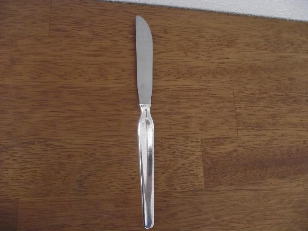 verzilverd Gero 90 evolution 248 bestek mes 21 cm 1958-1971, Ophalen of Verzenden