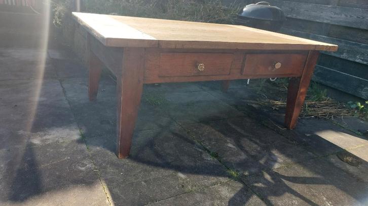 Salontafel, Huis en Inrichting, Tafels | Salontafels, Gebruikt, Minder dan 50 cm, 50 tot 100 cm, 100 tot 150 cm, Rechthoekig, Ophalen