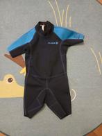 Olaian Kinder Wetsuit Shorty - Zwart/Blauw (2-3 jaar), Olaian, Jongetje of Meisje, Nieuw, Overige maten