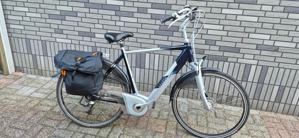 Sparta elektrische herenfiets - Framemaat 58, Fietsen en Brommers, Sparta, Gebruikt, Ophalen of Verzenden, 50 km per accu of meer