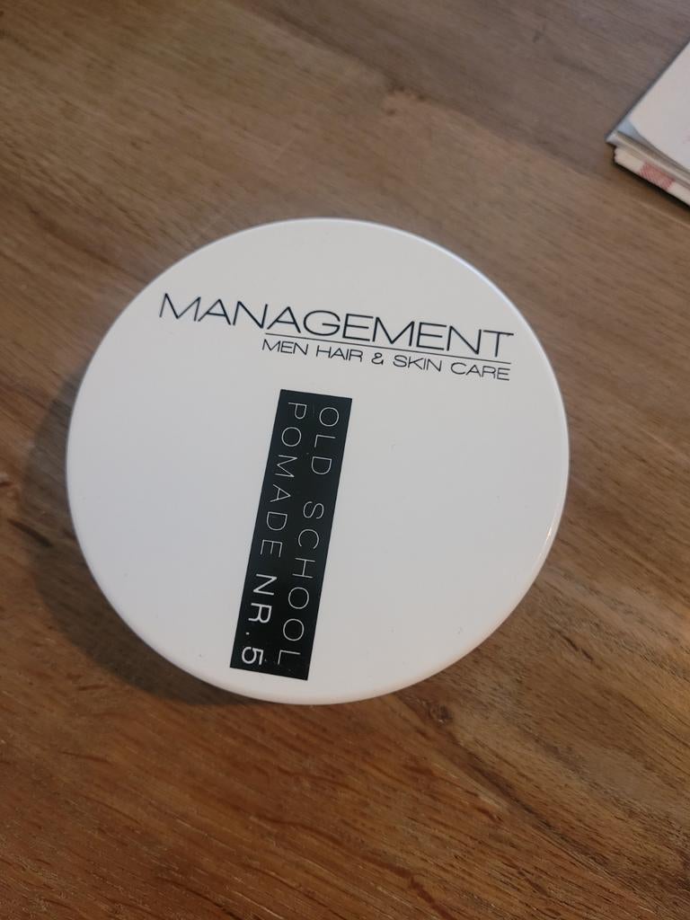 Management Old School Pomade Nr. 5 - Nieuw en Ongebruikt, Ophalen of Verzenden, Nieuw, Gel, Wax, Haarlak of Mousse