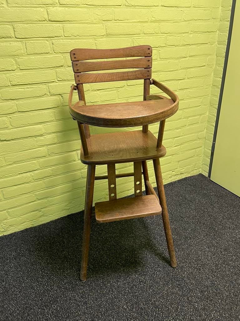 Mooie houten kinderstoel, Kinderen en Baby's, Kinderstoelen, Ophalen, Gebruikt, Overige typen