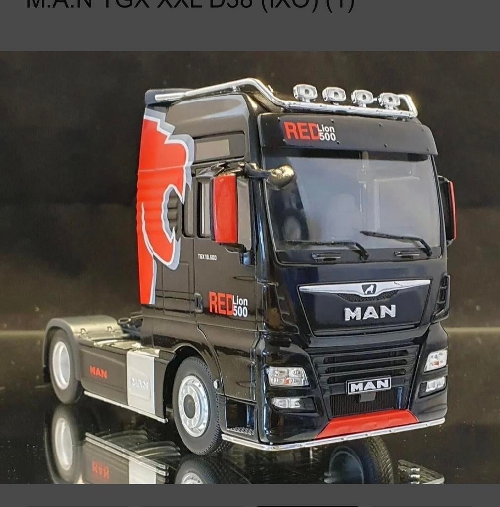 MAN TGX XXL D38 IXO 1:43 model vrachtwagen, Ophalen of Verzenden, Nieuw, Bus of Vrachtwagen, Overige merken