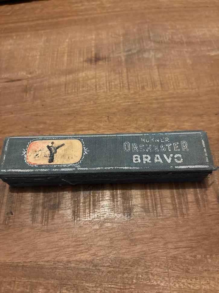 Hohner Orchester Bravo mondharmonica in origineel doosje, Muziek en Instrumenten, Blaasinstrumenten | Mondharmonica's, Gebruikt