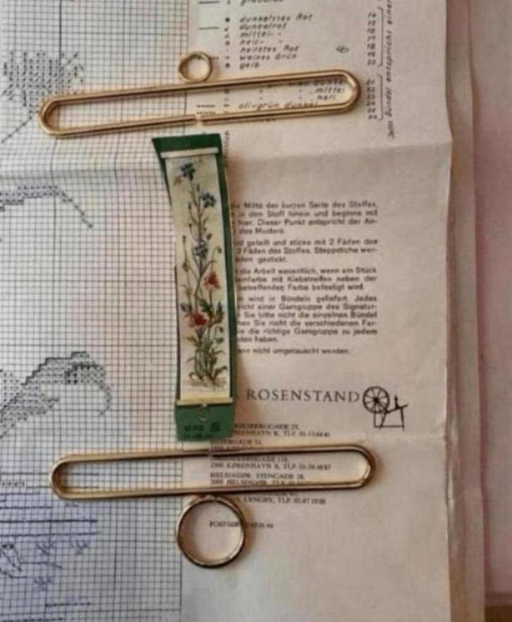 BORDUURPATROON EVA ROSENSTAND SCHELLEKOORD + + Prachtig, Hobby en Vrije tijd, Borduren en Borduurmachines, Zo goed als nieuw, Patroon