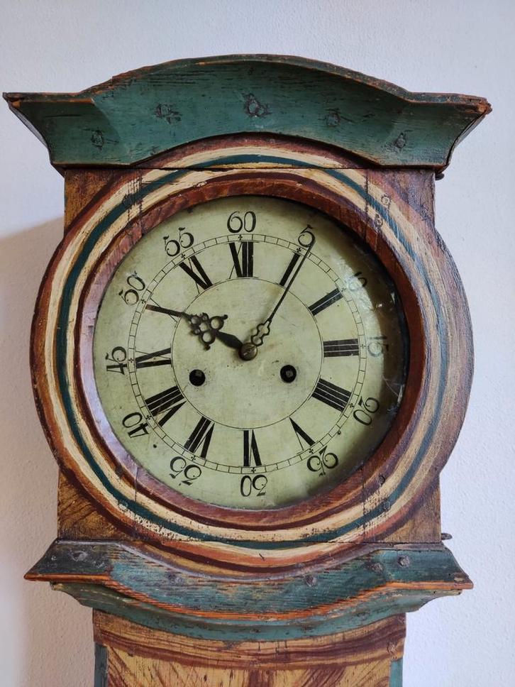 Gustaviaanse staande klok., Antiek en Kunst, Antiek | Klokken, Ophalen