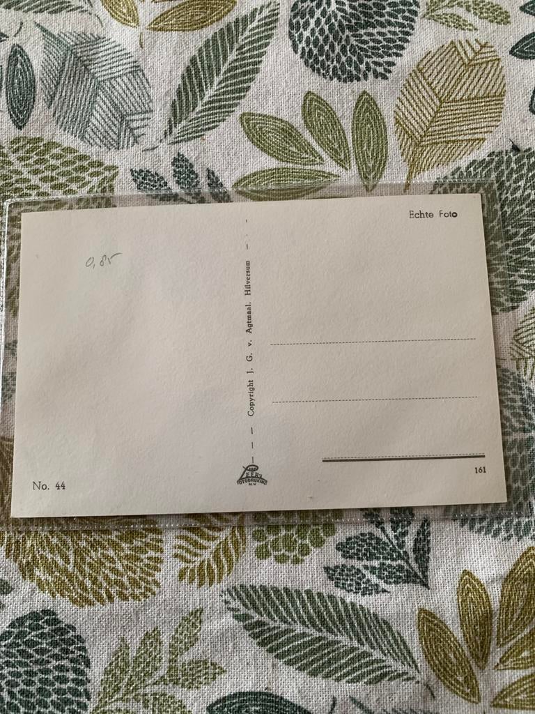 Oude ansichtkaart Enkhuizen Spui - Echte Foto, Ophalen of Verzenden, Voor 1920, Ongelopen, Noord-Holland