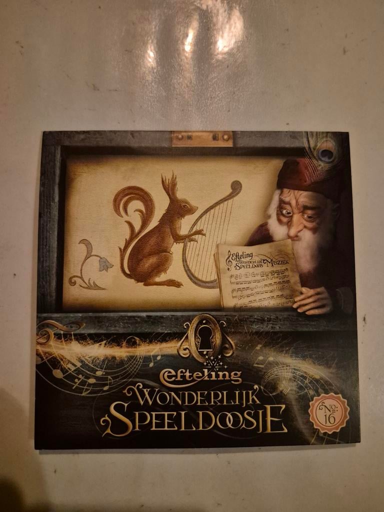 Efteling wonderlijk speeldoosje no 16 - cd, Ophalen of Verzenden