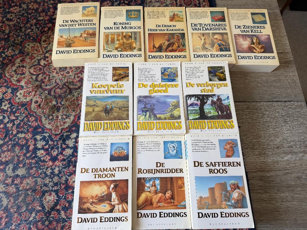De Kronieken van Mallorea.  De Tamuli. Het Elenium. David Ed, Boeken, Fantasy, Gelezen, Ophalen of Verzenden