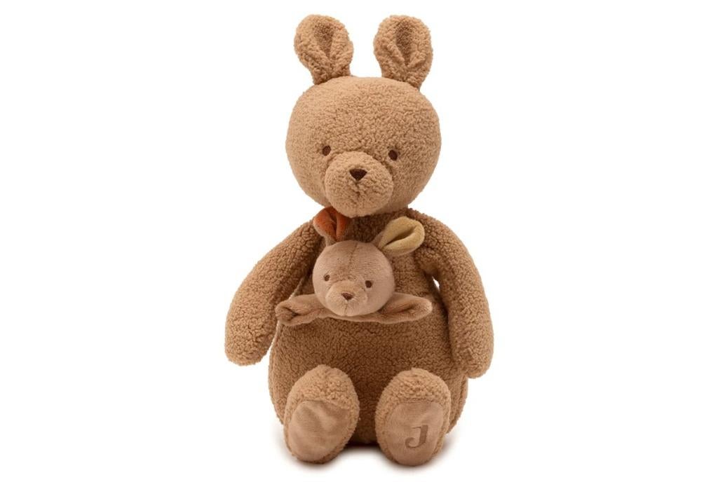 Geboorte baby? Kraamcadeau? Jollein knuffel Kangaroots +naam, The River House, Kraamcadeau, Info@theriverhouse.nl, Nieuw