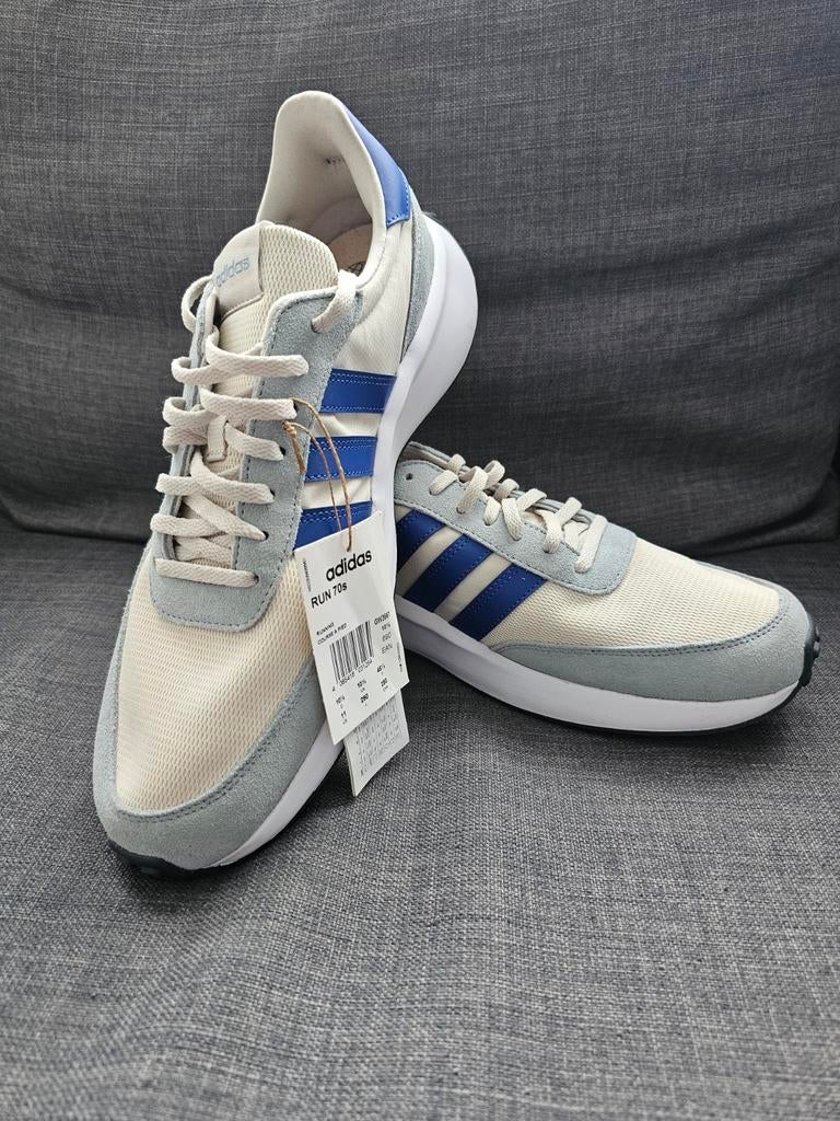 Adidas Men's Running 70s Ecru/Grey Trainers, Ophalen, Overige kleuren, Boots, Nieuw