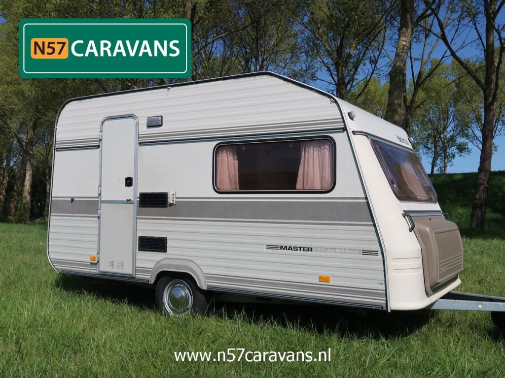 Avento Master 385 TL / luifel / 1e eigenaar, Caravans en Kamperen, Caravans, Standaardzit, Bedrijf, 500 - 750 kg, Overige typen