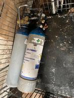 2 lachgas flessen lachgas tank, Ophalen of Verzenden, Zo goed als nieuw, Minder dan 150 ampère, Overige typen