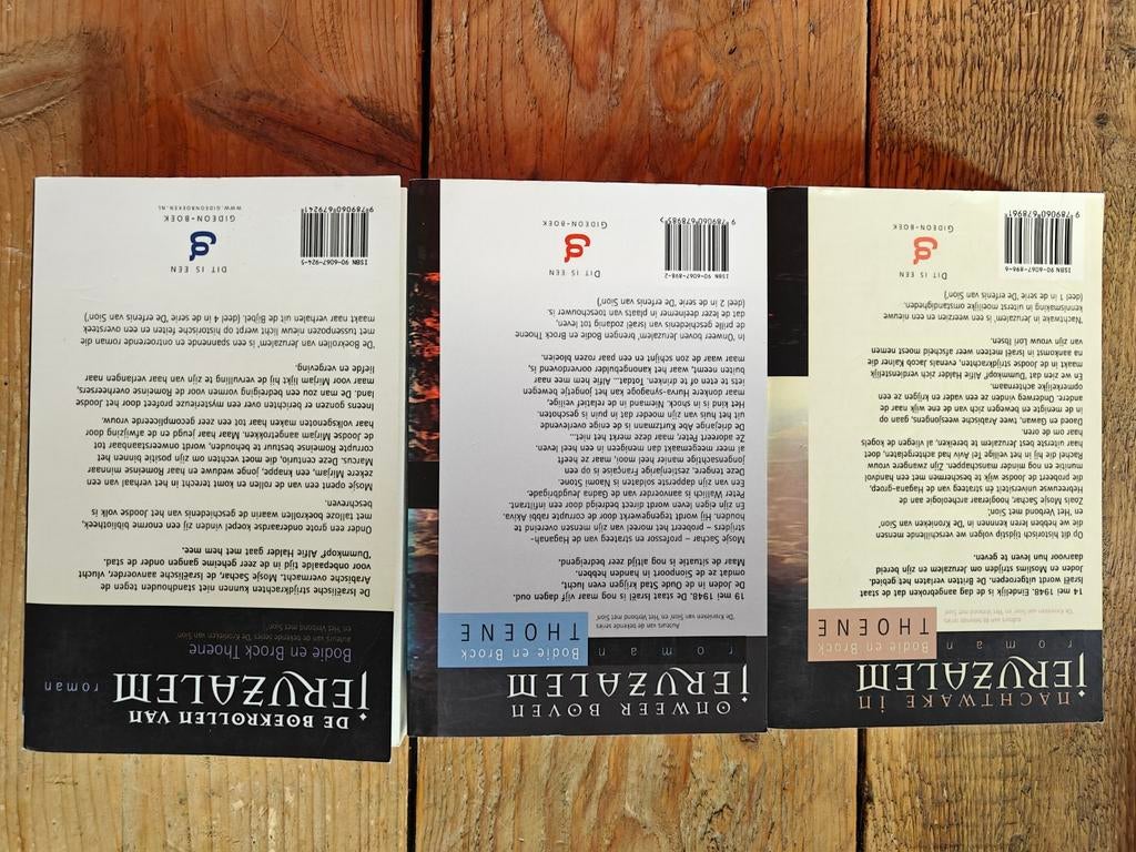 3 Delen van de serie:  De erfenis van Sion., Boeken, Ophalen of Verzenden
