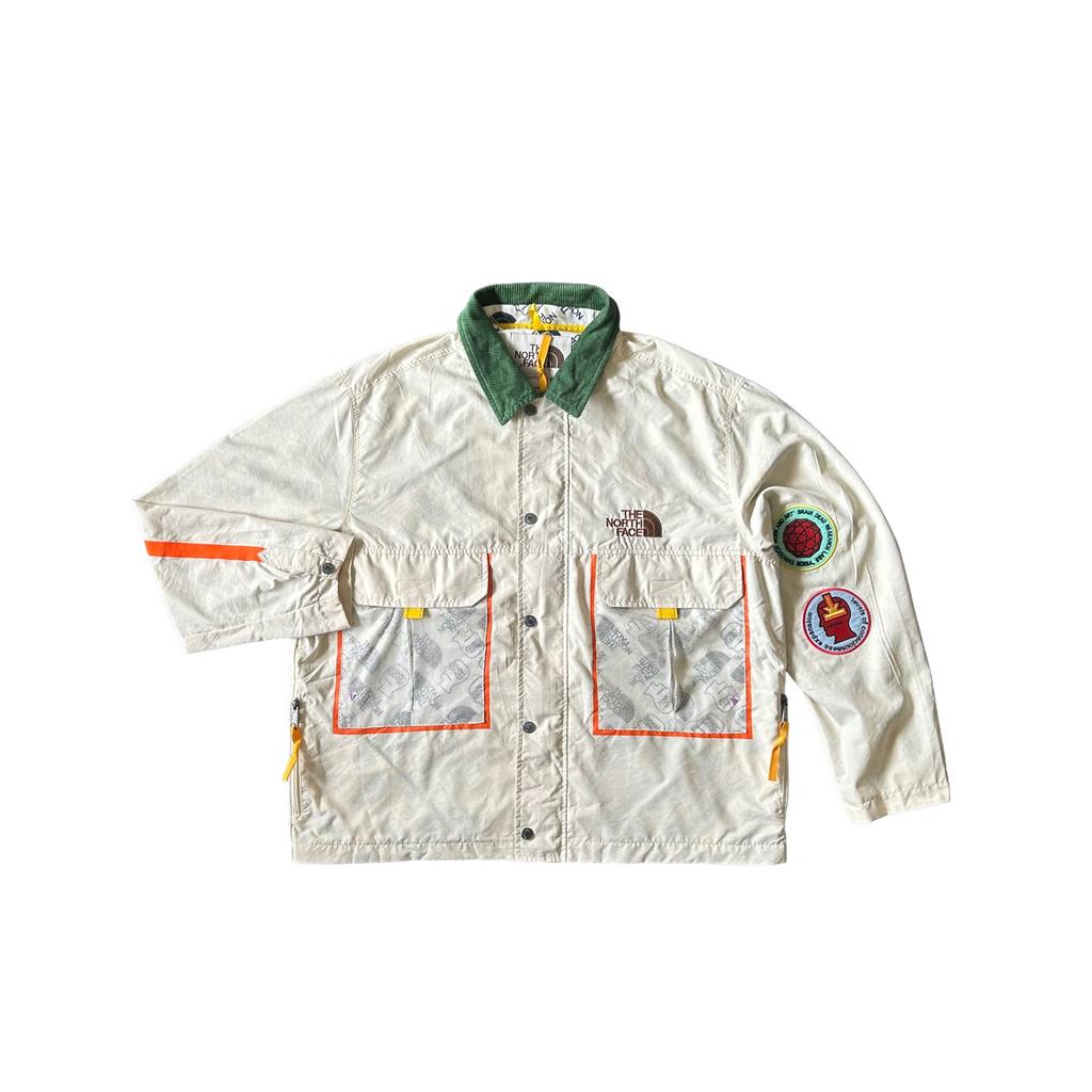 Brain Dead x The North Face 76 Mountain Chore Coat Wit, Ophalen of Verzenden, Gedragen, Maat 52/54 (L), Wit