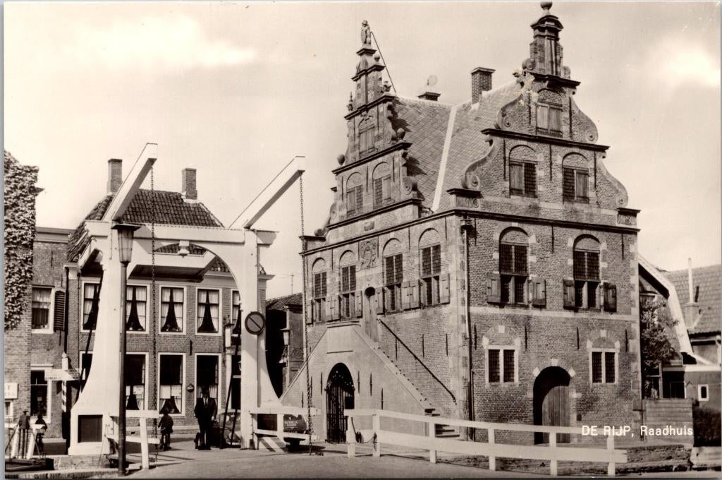 De Rijp - Raadhuis, Verzenden, 1960 tot 1980, Ongelopen, Noord-Holland