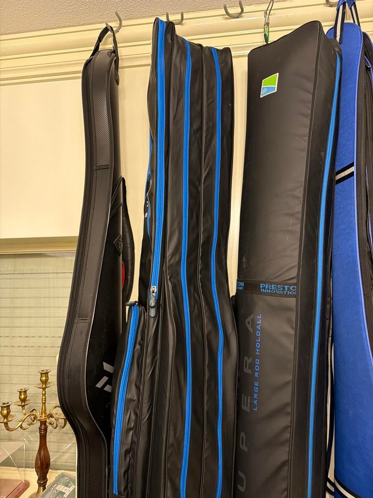 Hengelhoezen voor Vissen - Diverse Maten en Merken, Ophalen of Verzenden, Gebruikt, Koffer of Tas