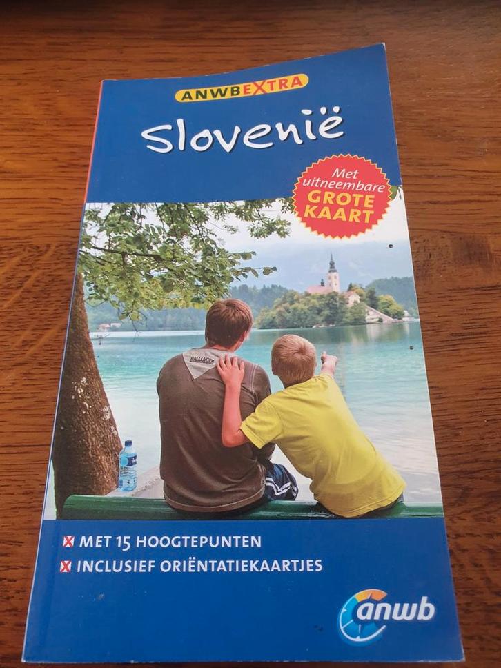 ANWB extra Slovenië reisgids met uitneembare kaart!!!, Boeken, Reisgidsen, Zo goed als nieuw, Reisgids of -boek, Europa, ANWB