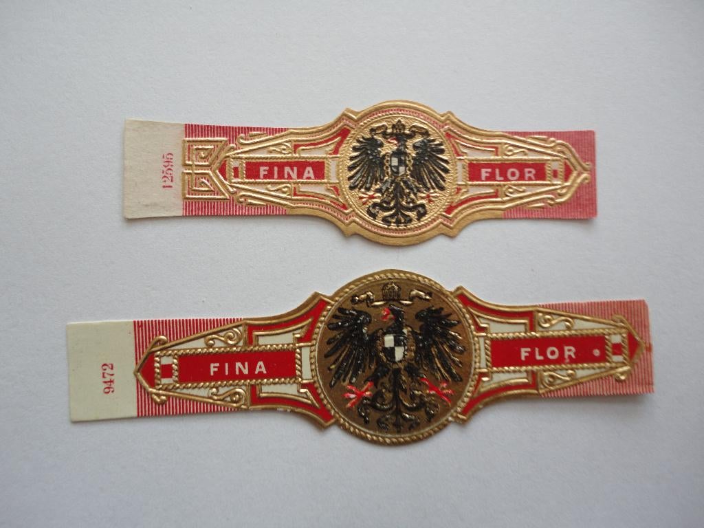 sigarenbandjes 27= 2st, Ophalen of Verzenden, Gebruikt, Sigarenbandjes