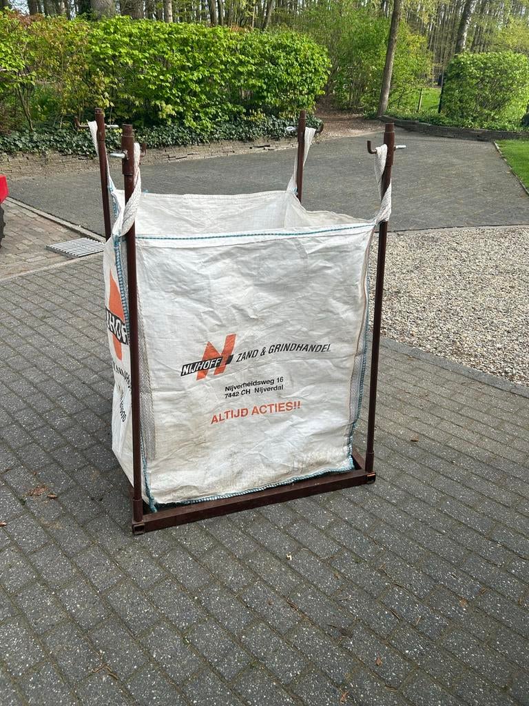 Big Bag Houder - Big-Bag Gestell in prima staat, Tuin en Terras, Haardhout, Ophalen of Verzenden