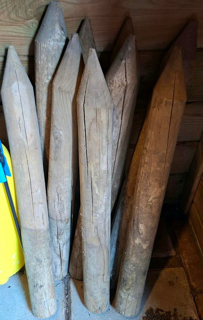 Paaltjes, Ophalen, Minder dan 180 cm, Palen