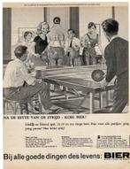 Na de hitte van de strijd - KOEL BIER Want BIER is best 1960, Verzenden, Zo goed als nieuw, Overige typen