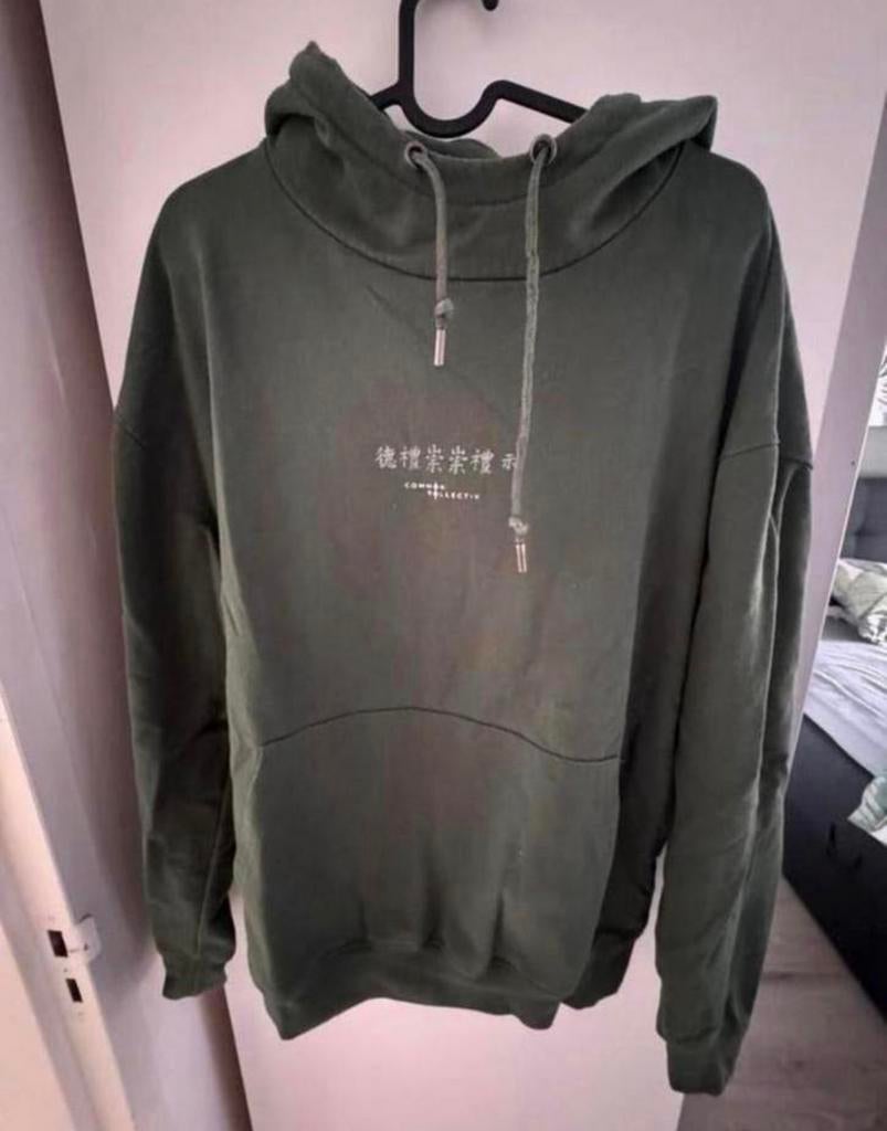 Heren hoodie, Ophalen of Verzenden, Gedragen, Maat 52/54 (L), Groen
