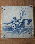 Antieke tegel tegeltjes zelden, Ophalen of Verzenden