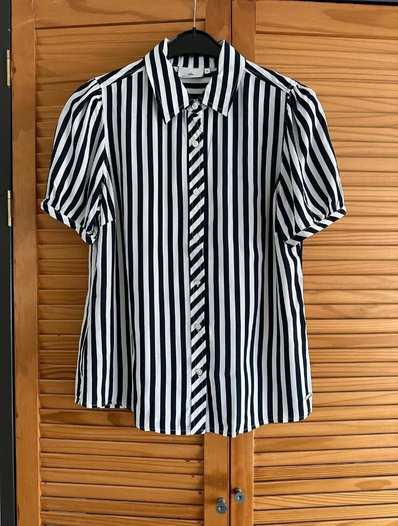 HV Society / HV Polo blouse maat 36, Kleding | Dames, Blauw, HV Society, Ophalen of Verzenden, Zo goed als nieuw