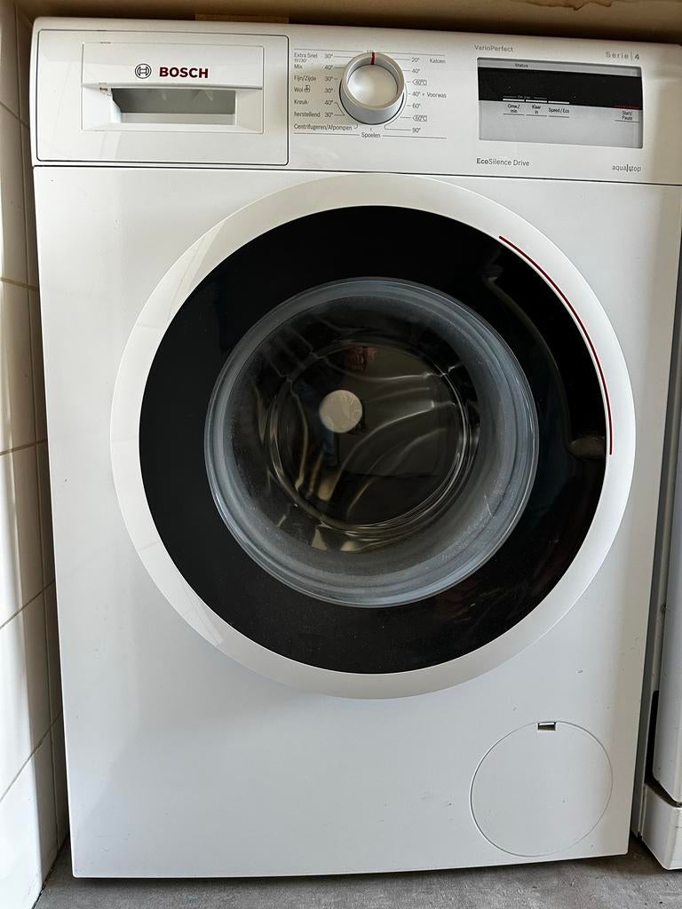 Bosch wasmachine VarioPerfect serie 4, Ophalen, Gebruikt, Voorlader, Wolwasprogramma