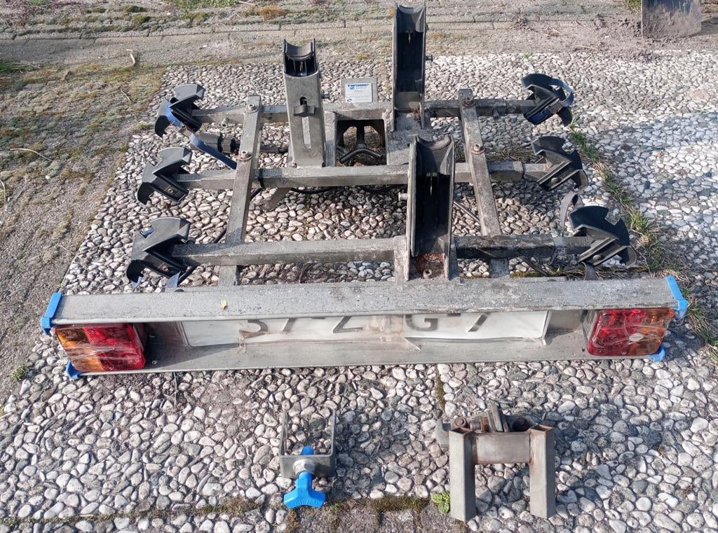 Twinny Load Plus fietsendrager voor 3 fietsen (gebruikt), Auto diversen, Fietsendragers, Ophalen, 3 fietsen of meer, Gebruikt