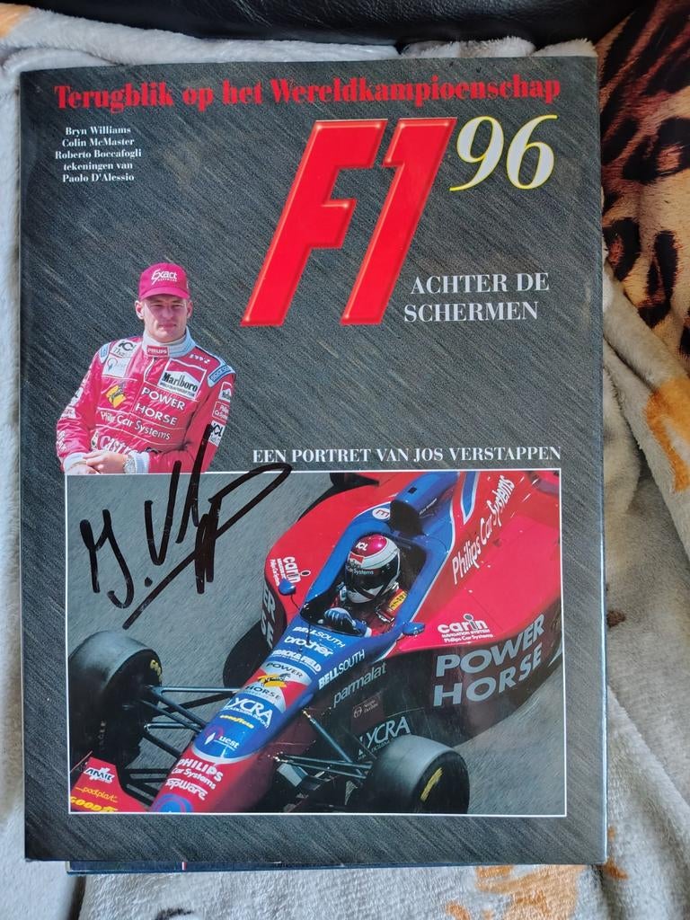 Boeken jos Verstappen, Ophalen of Verzenden, Zo goed als nieuw, Formule 1