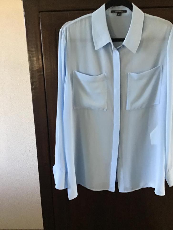 Comma, lichtblauwe blouse mt 40, Kleding | Dames, Blouses en Tunieken, Nieuw, Maat 38/40 (M), Blauw, Ophalen of Verzenden