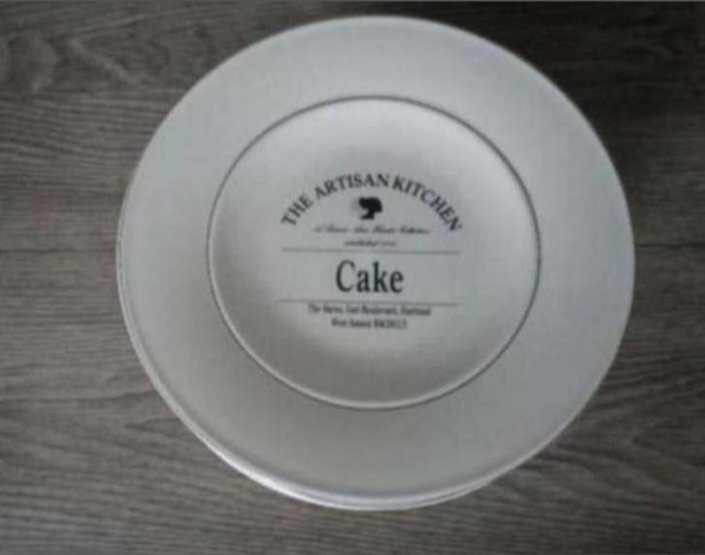 🌹10 cakebordjes van the artisan kitchen🌹, Verzenden, Zo goed als nieuw