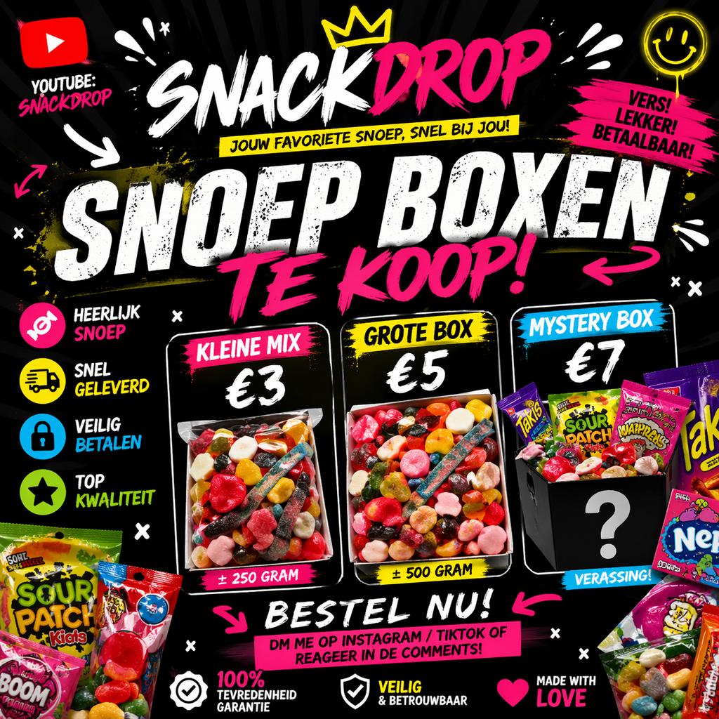 MysteryCandy         Voor al uw snoep, Eén persoon, Meerdaags