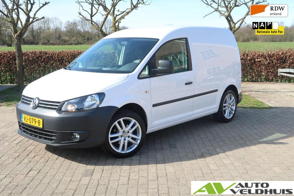Volkswagen Caddy 1.6 TDI Economy Baseline 1e Eigenaar NAP, Auto's, Bestelauto's, Voorwielaandrijving, Euro 5, Stof, Gebruikt