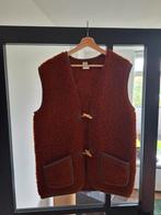 Alwero teddy bodywarmer bruin maat L, Alwero, Ophalen of Verzenden
