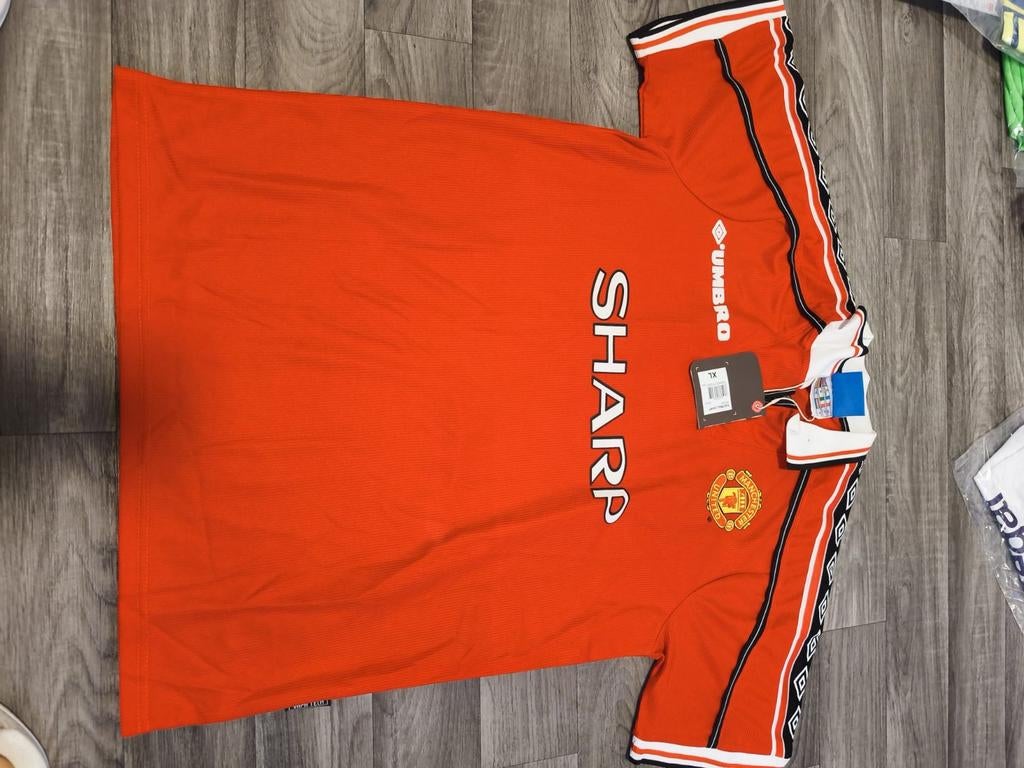 Manchester United retro shirt Beckham, Maat XL, Ophalen of Verzenden, Nieuw, Shirt