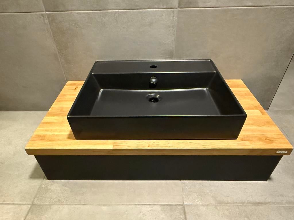 Badkamermeubel 95 cm, Ophalen, Overige typen, 50 tot 100 cm, Zo goed als nieuw