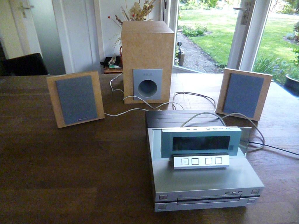 PIONEER XC-L7 receiver-cd + speakers,woofer,display., Ophalen, Gebruikt, Tuner of Radio, Pioneer